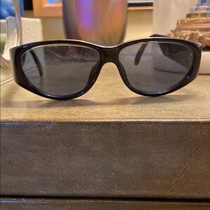 Vtg Black Christian Dior Sunglasses